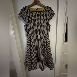 Maeve size 2 dress - black and white is the best description. Textured m…